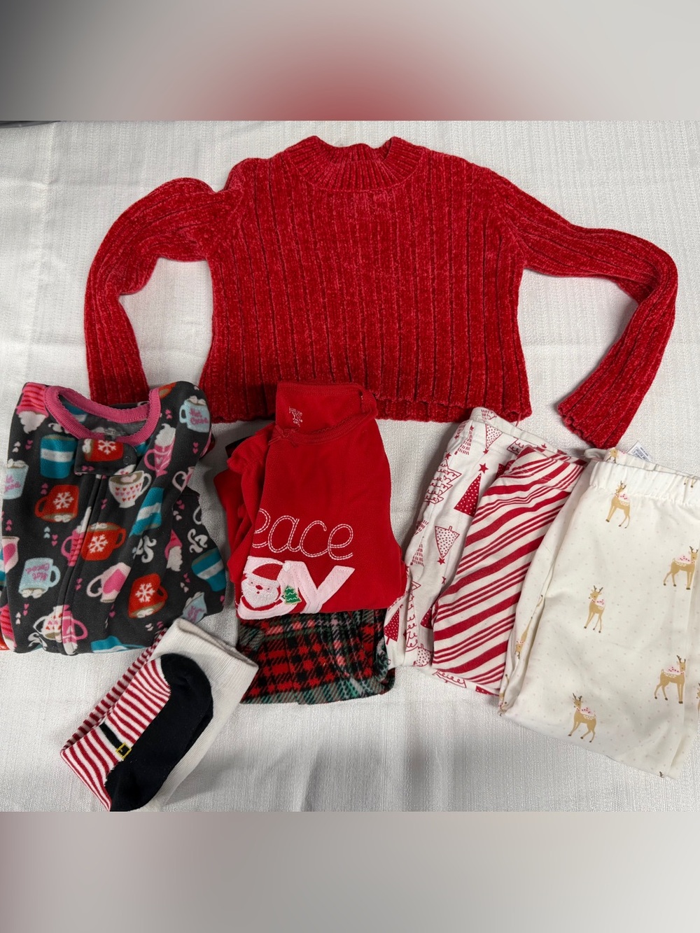 Toddler Girl Christmas Holiday Clothing Bundle
